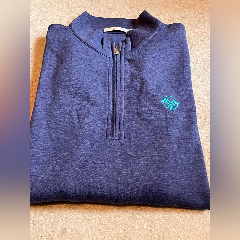Peter Millar Quarter Zip Sweater